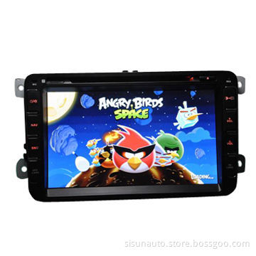 8" Android 4.1.1 OBD/OBD II 2DIN 3G WiFi Car GPS Navigation DVD Player for VW